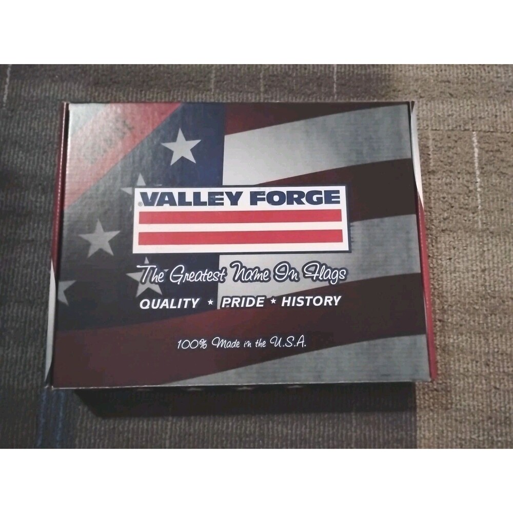 New* Valley Forge 3x5 Nylon American Flag 50 Star Commercial Grade USA